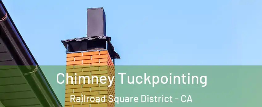 Chimney Tuckpointing Railroad Square District - CA