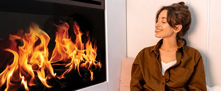 Electric Fireplace Logs Cost in Railroad Square District, California