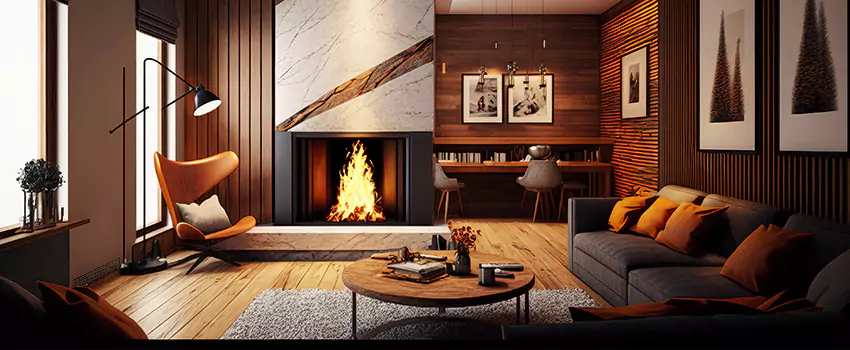 Fireplace Design Ideas in Railroad Square District, CA