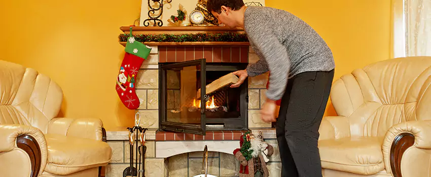 Marble Mantel Makeover Services for Fireplace in Railroad Square District, CA