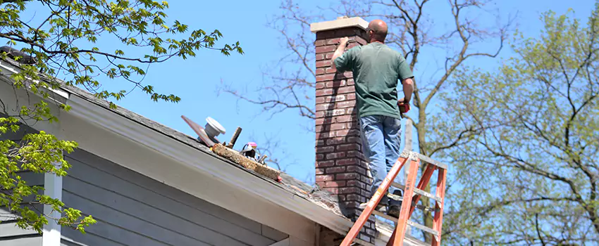 Vinyl and PVC Chimney Flashing Installation in Railroad Square District, CA