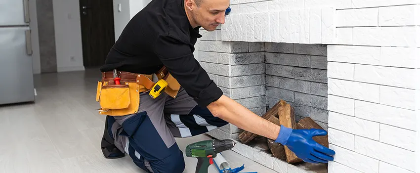 Fireplace Damaged Damper Frame Repair Services in Railroad Square District, California