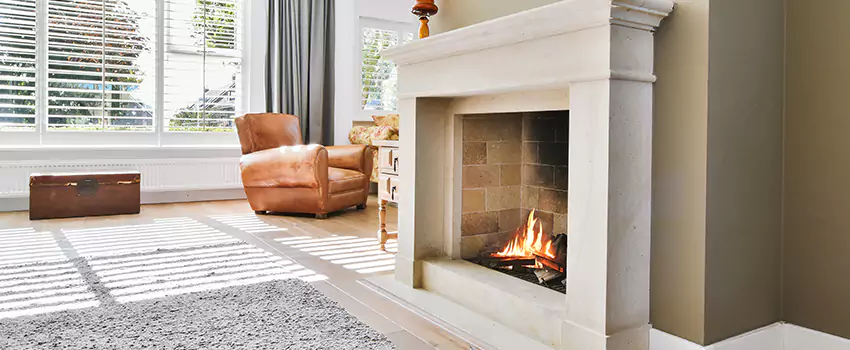 Vintage Fireplace Refacing in Railroad Square District, California