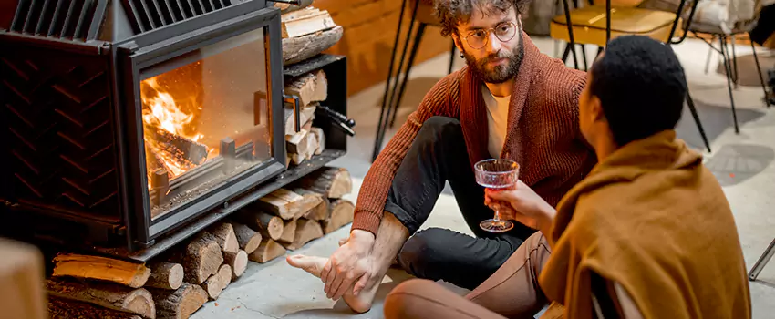 Non-Working Metal Fireplace Repair in Railroad Square District, CA
