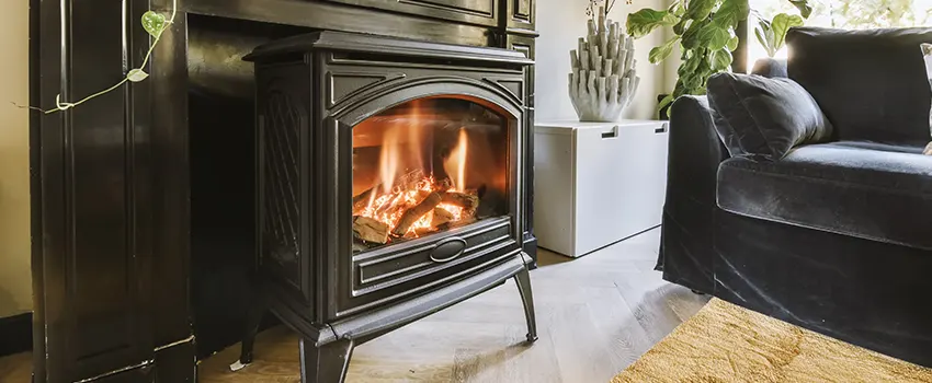 Valor Wood Fireplace in Railroad Square District, CA